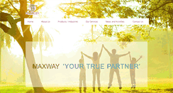 Desktop Screenshot of maxway.co.th